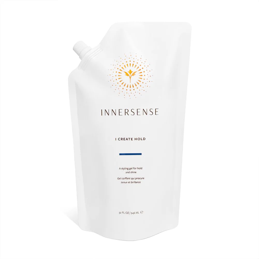 INNERSENSE refill pouch front view showing branding and volume benefit
