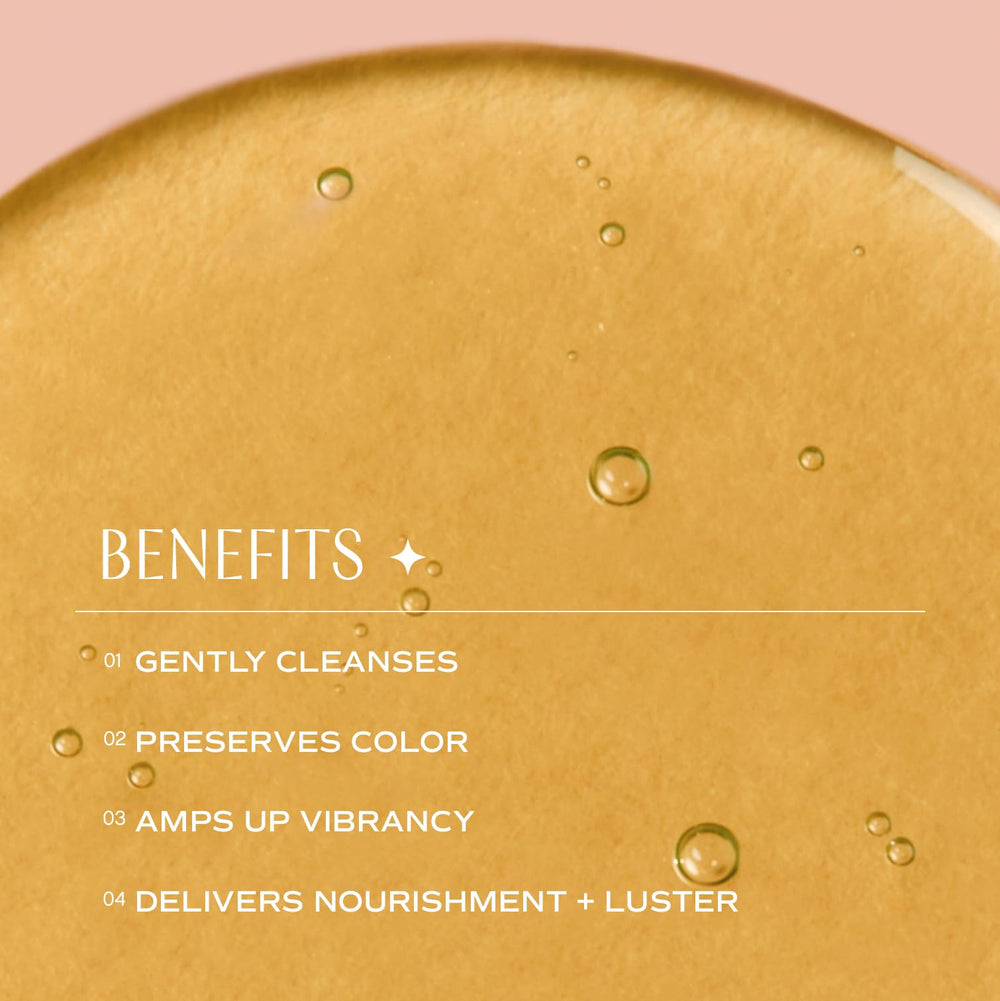 INNERSENSE applying shampoo to wet hair showing easy spread and scalp cleansing