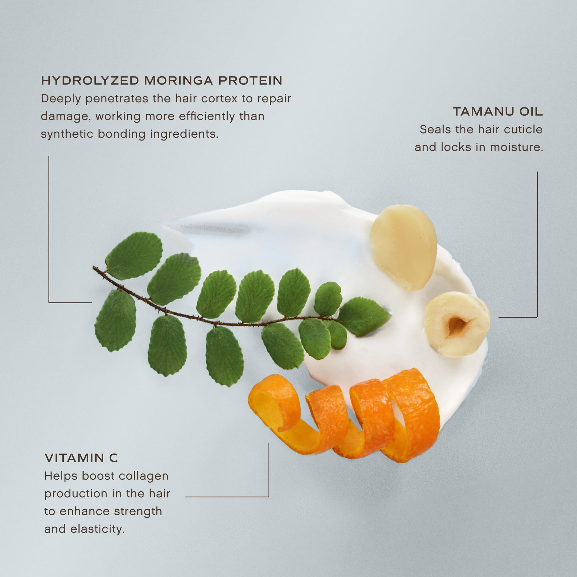 INNERSENSE tamanu oil droplet close-up illustrating shine and cuticle sealing
