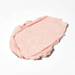 INNERSENSE close-up of scrub texture with red salt for effective exfoliation