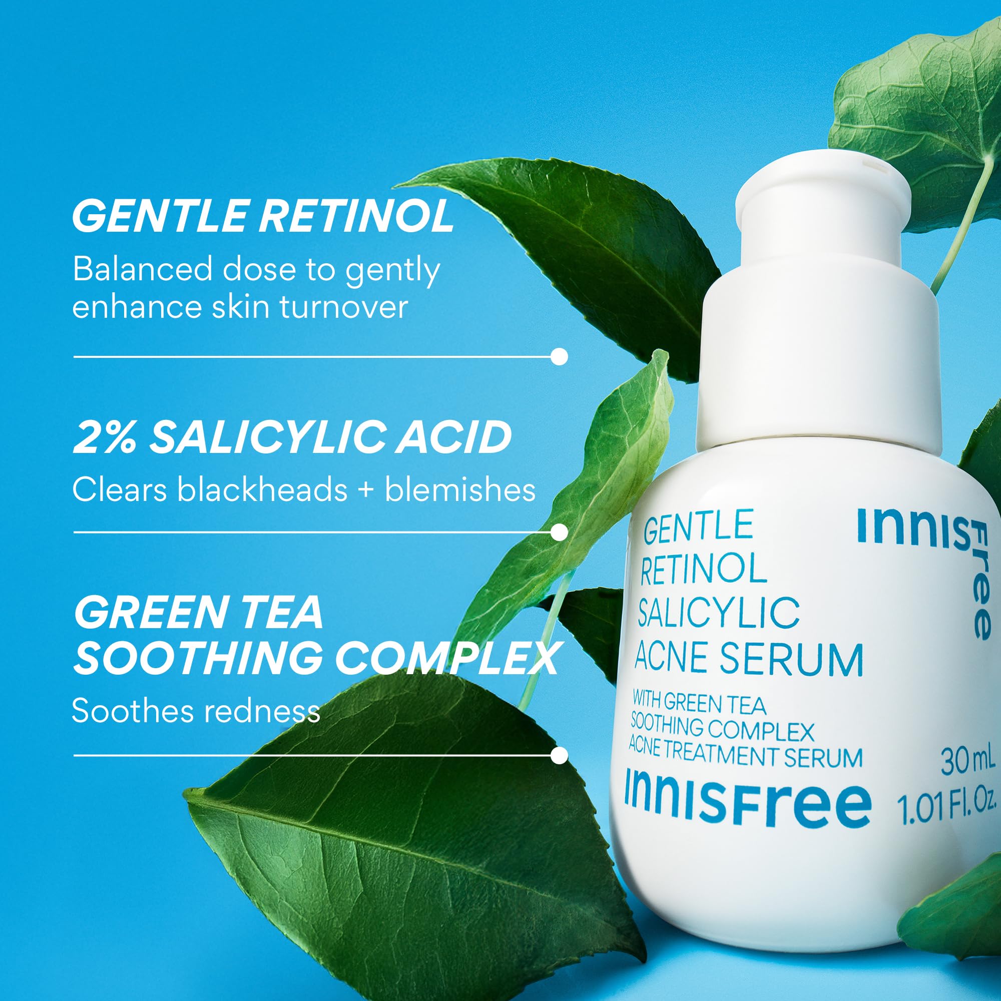 innisfree application on hand demonstrating coverage and thin layer benefit