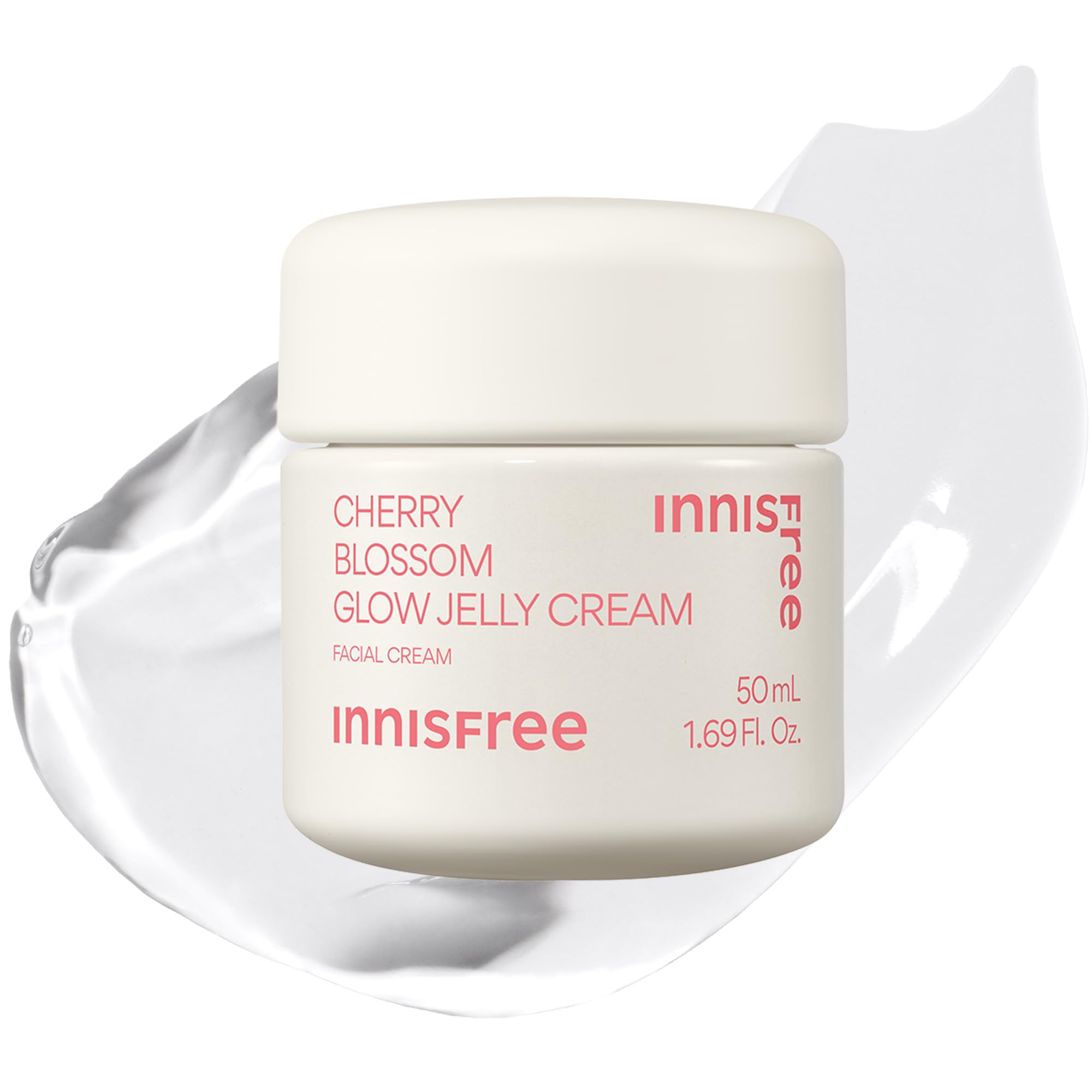 innisfree jar front view showing product and branding for a dewy finish