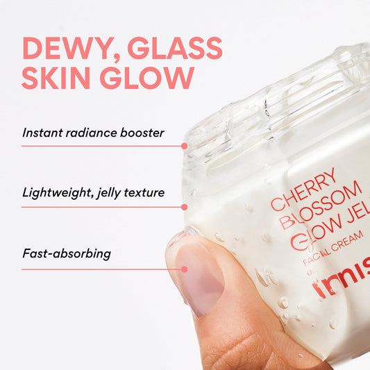 innisfree gel cream texture close-up highlighting lightweight hydration