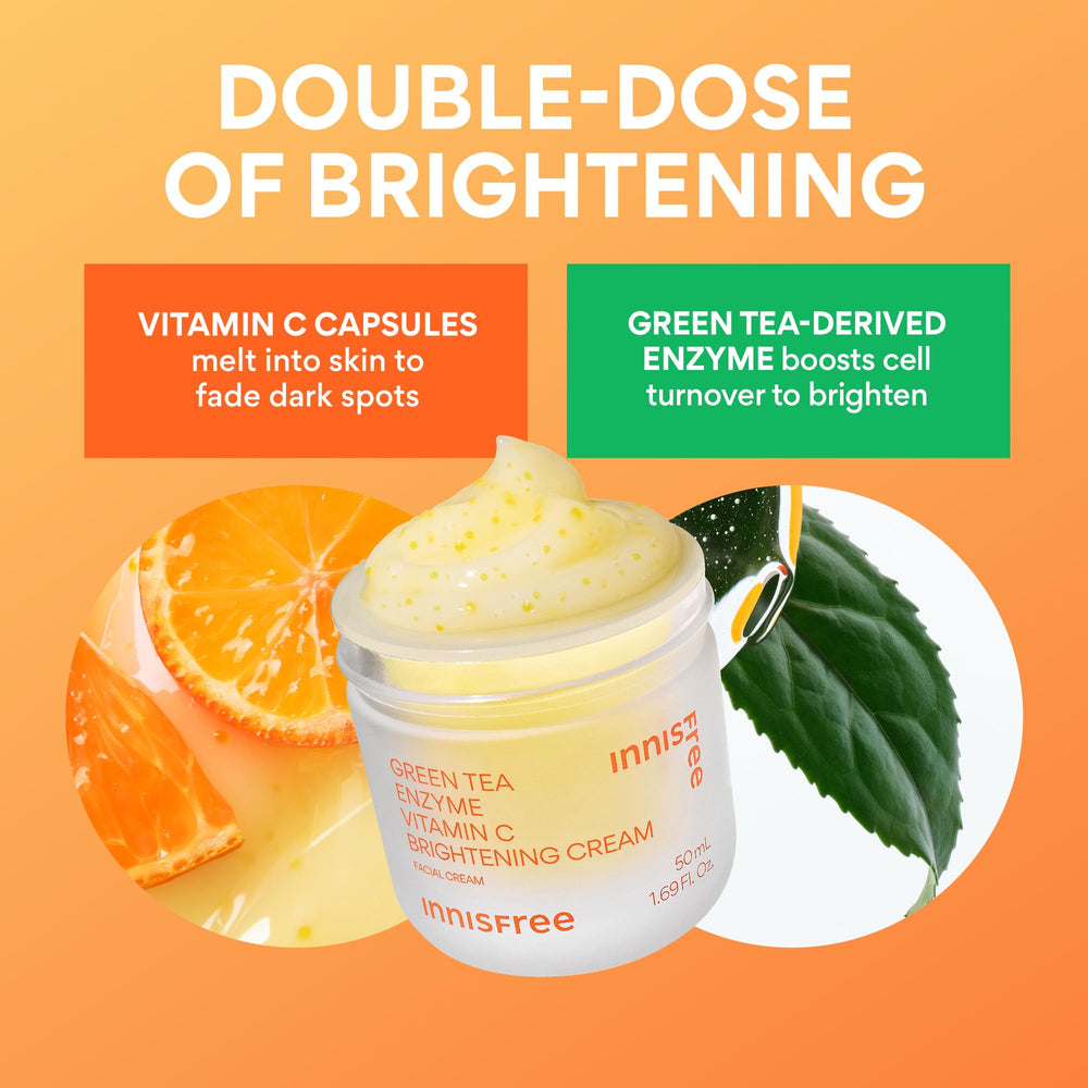 innisfree clinical results graphic summarizing tested brightening outcomes