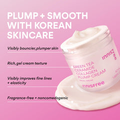 innisfree close-up texture view highlighting lightweight gel-cream absorbency and hydration benefit
