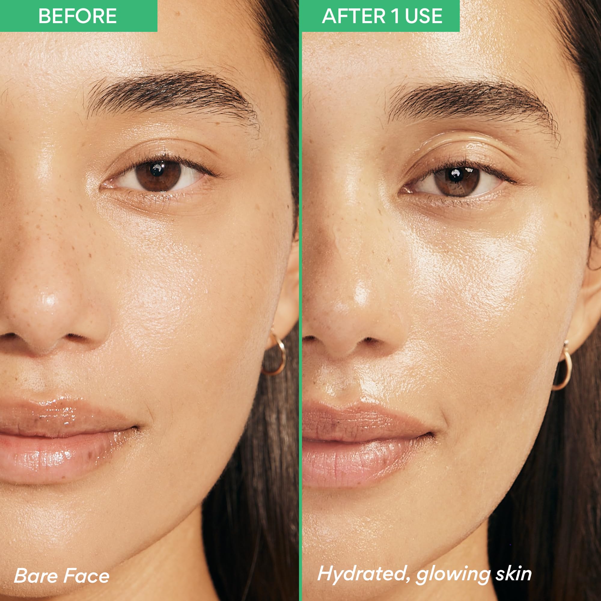 innisfree Jeju green tea leaves image showing natural ingredient hydration support
