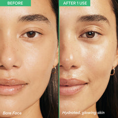innisfree ingredient label close-up highlighting green tea and ceramide benefits