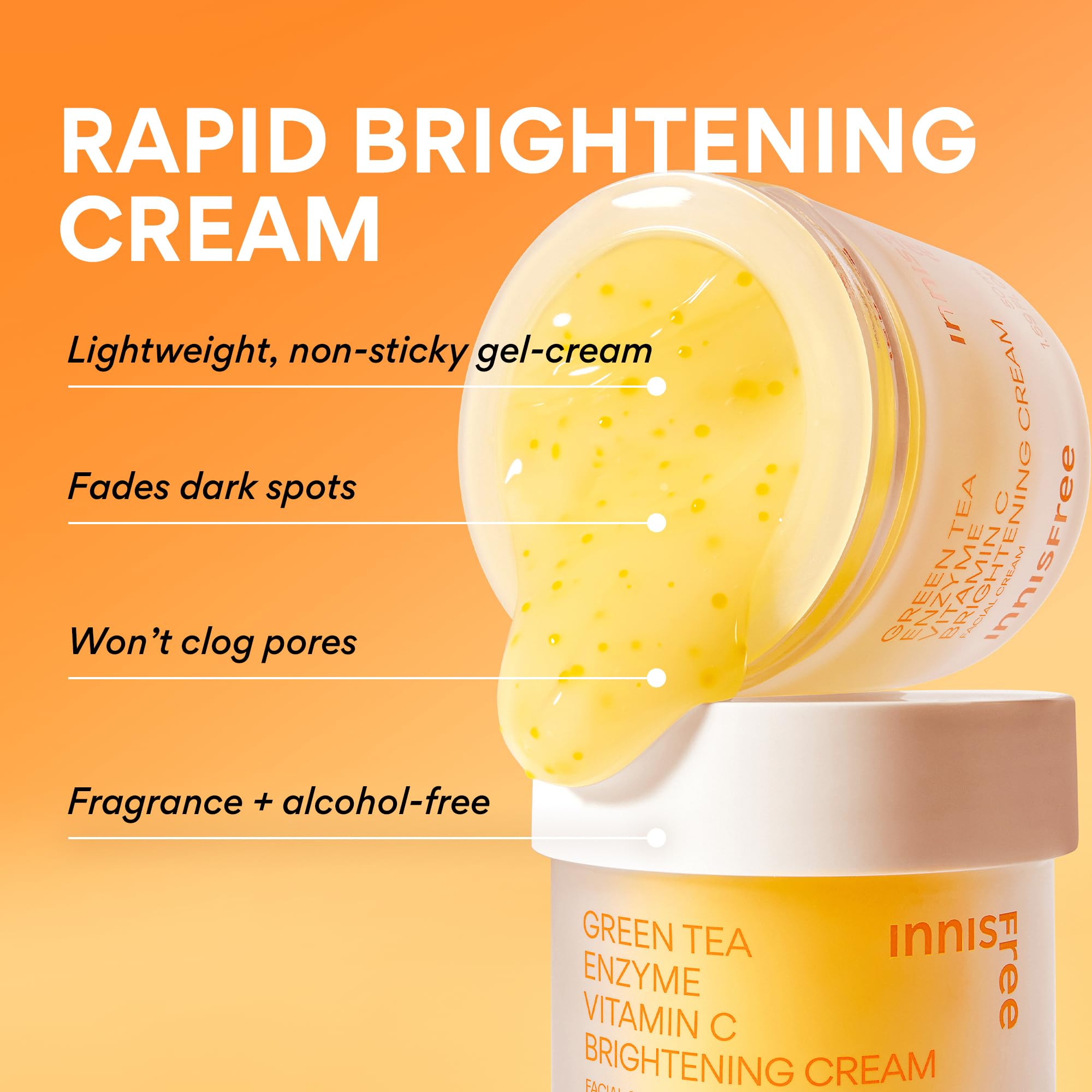 innisfree open jar texture closeup highlighting smooth gel-cream hydration