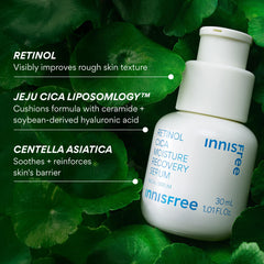 innisfree centella ingredient shot highlighting soothing and barrier support