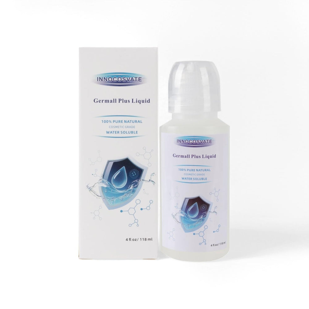 INNOCOSVATE Germall Plus bottle front showing label and compact size for easy storage and dosing