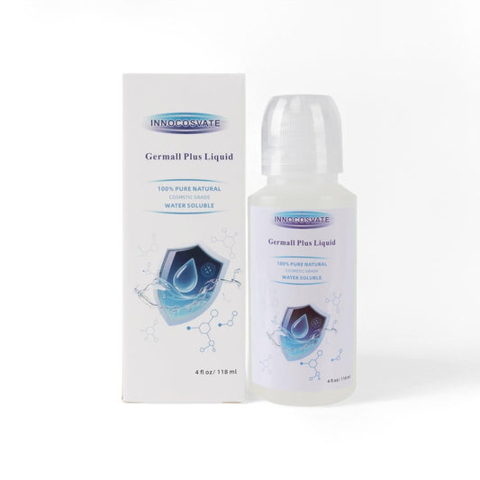 INNOCOSVATE Germall Plus bottle front showing label and compact size for easy storage and dosing