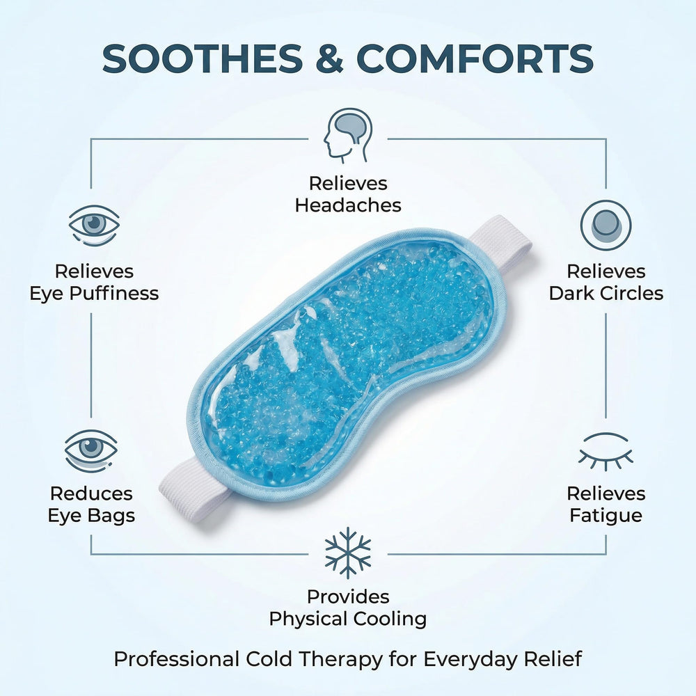 Inscool close-up of flexible gel texture highlighting comfortable conformity