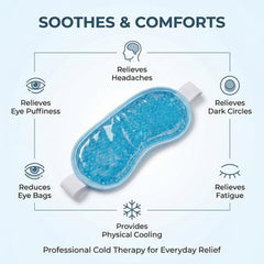 Inscool close-up of flexible gel texture highlighting comfortable conformity