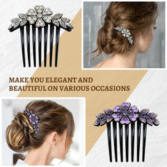 inSowni close-up of glitter rhinestone flower highlighting sparkle and refined detail