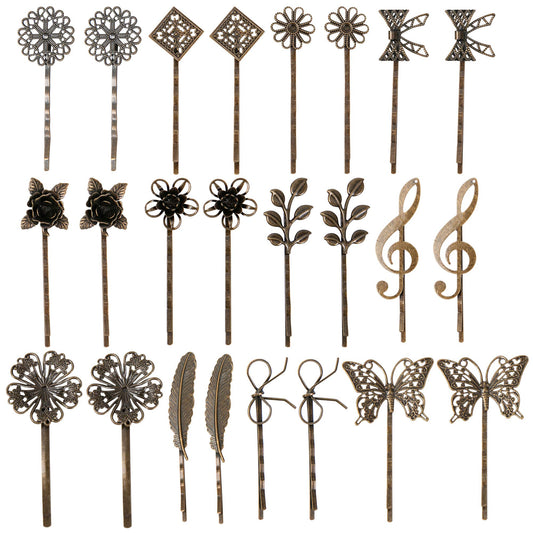 inSowni front packaging showing 12 pairs bronze pins and vintage styling benefit