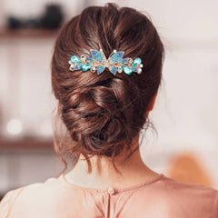 inSowni worn in hair half-up style adding elegant sparkle