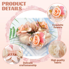 inSowni mesh fabric and elastic stretched to show gentle hold and flexibility