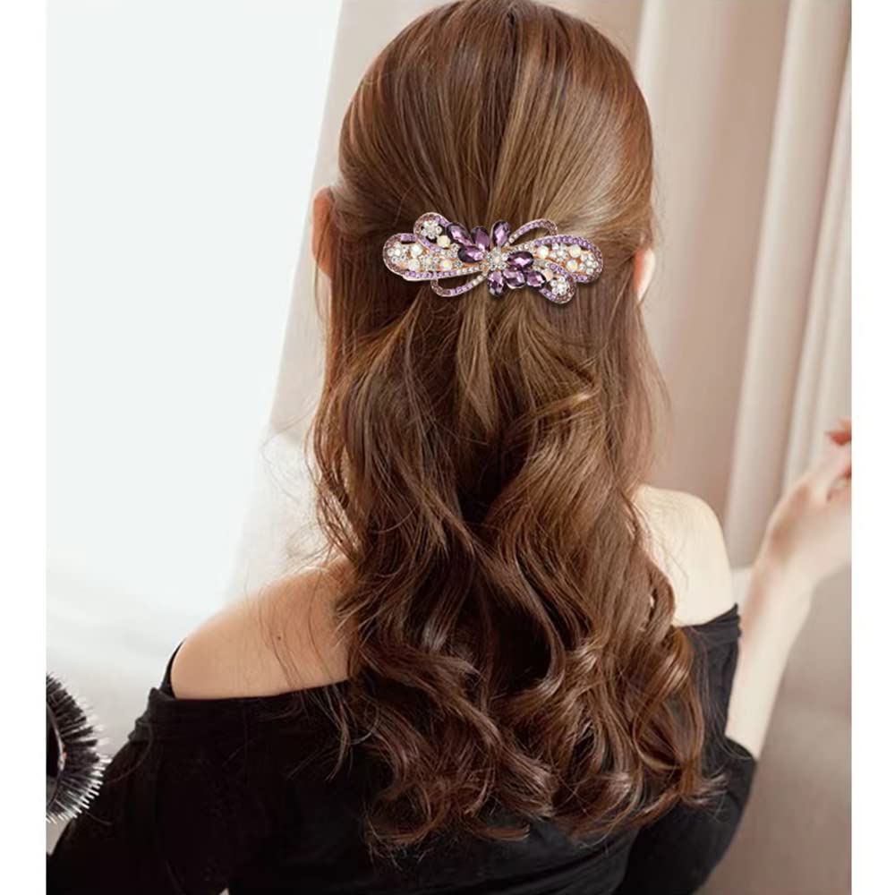 inSowni worn in hair half-up style adding instant polished look