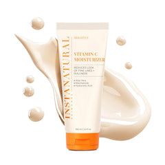 InstaNatural pump dispensing lightweight moisturizer for easy use