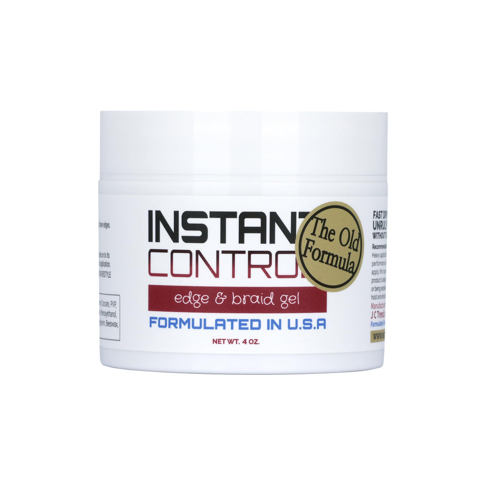 Instant Control jar front view showing label and precise styling benefit