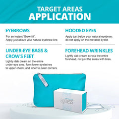 Instantly Ageless on a travel vanity illustrating ready-to-use event prep benefit