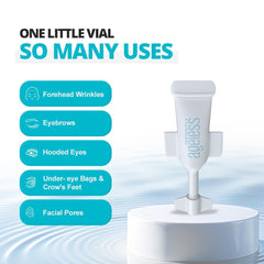 Instantly Ageless open box with 25 vials showing quantity and convenient storage