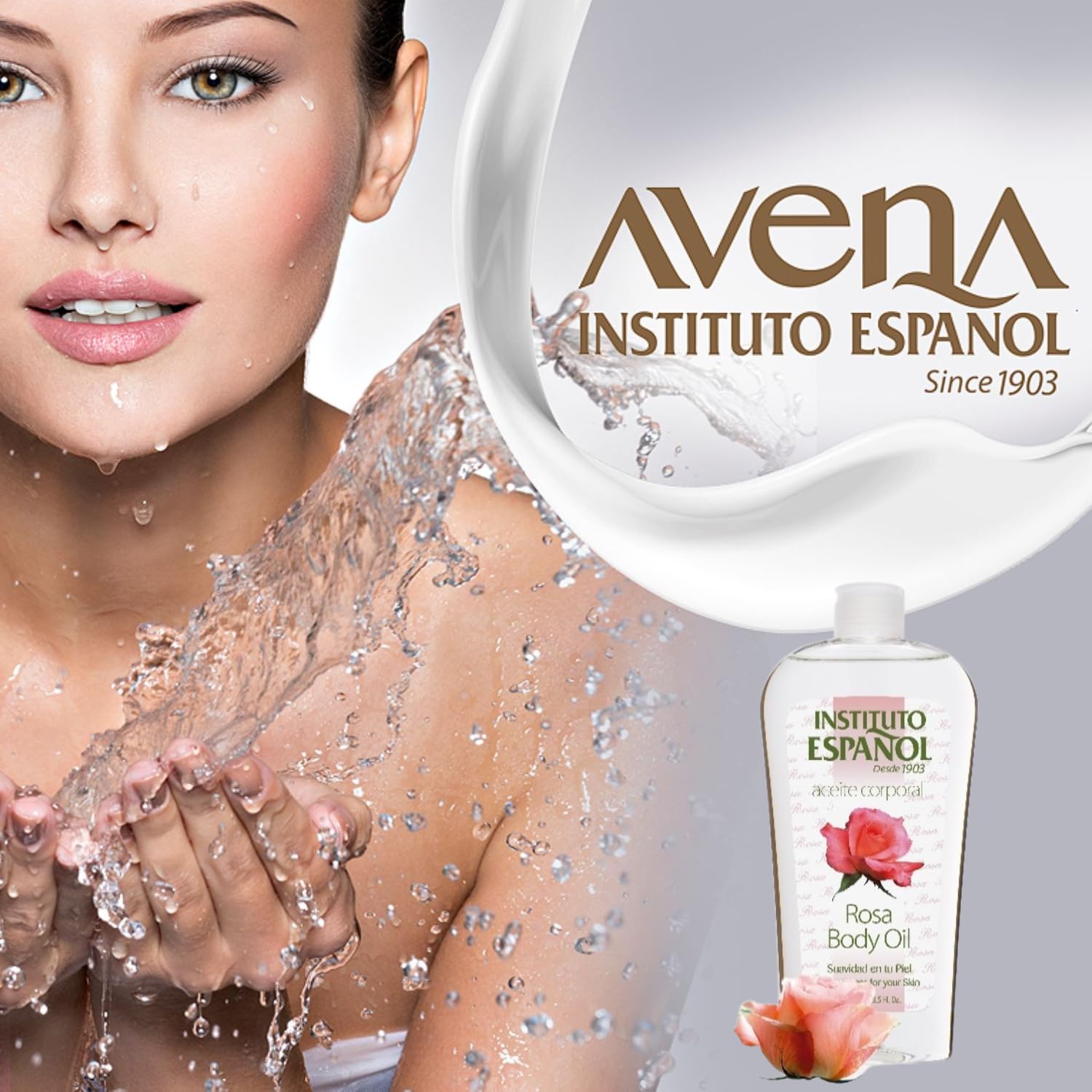 Instituto Español applied to forearm, demonstrates softening and hydration effect