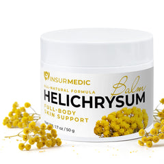 InsurMedic front jar view showing clean packaging and brand hydration benefits