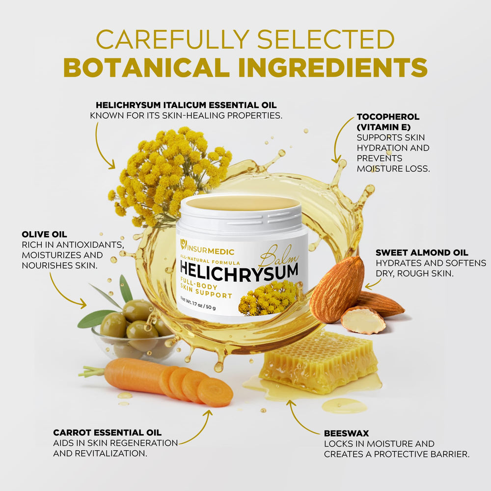 InsurMedic jar next to hand for scale showing portable family-friendly size