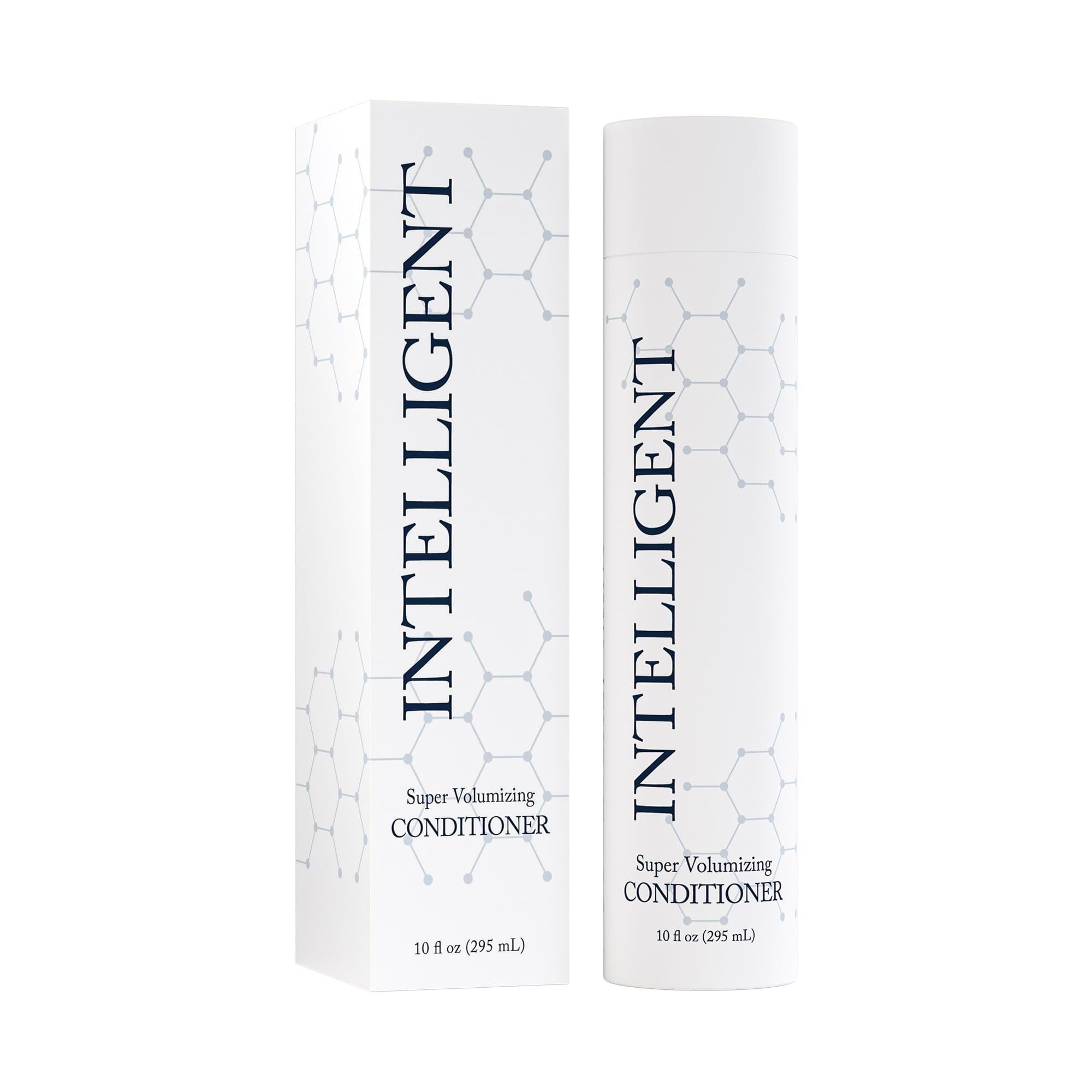 Intelligent Shop conditioner front bottle showing label and size, conveys professional uplift benefit