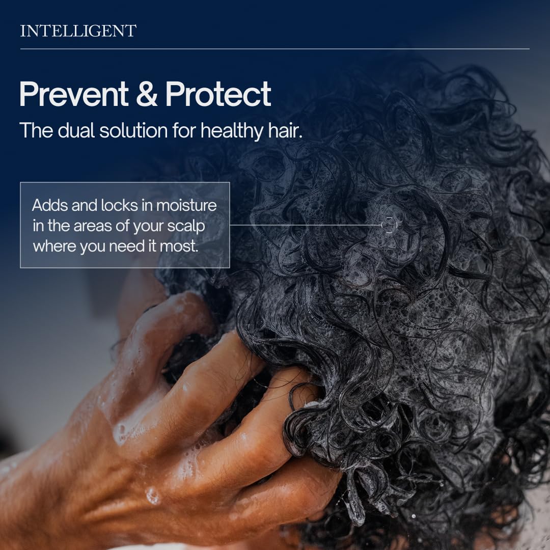 Intelligent Shop conditioner cream texture close-up, shows lightweight formula that adds volume benefit