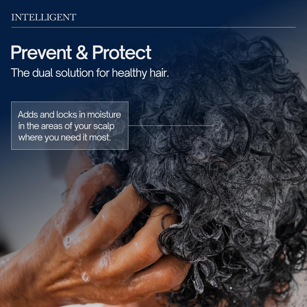 Intelligent Shop conditioner cream texture close-up, shows lightweight formula that adds volume benefit