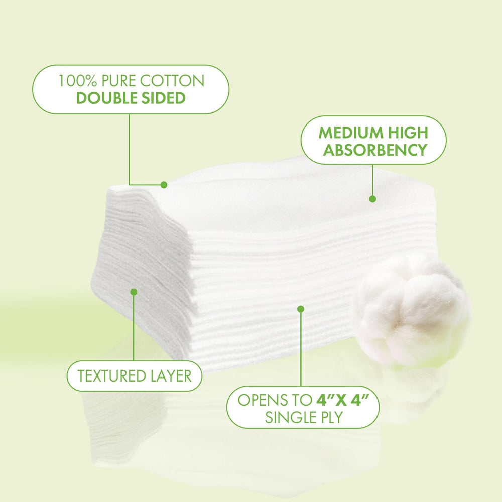 Intrinsics close-up of 4-ply cotton texture showing plush absorbency