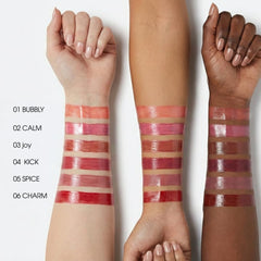 INTWONI before and after blend demonstrating blur effect and natural gradient