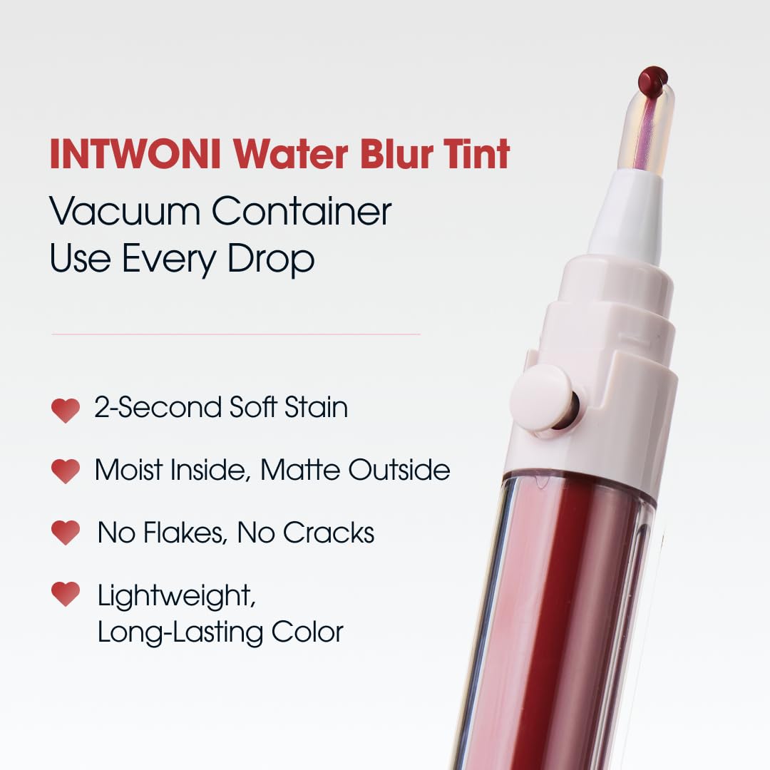 INTWONI pure silicone tip close-up demonstrating hygienic, smooth blending advantage