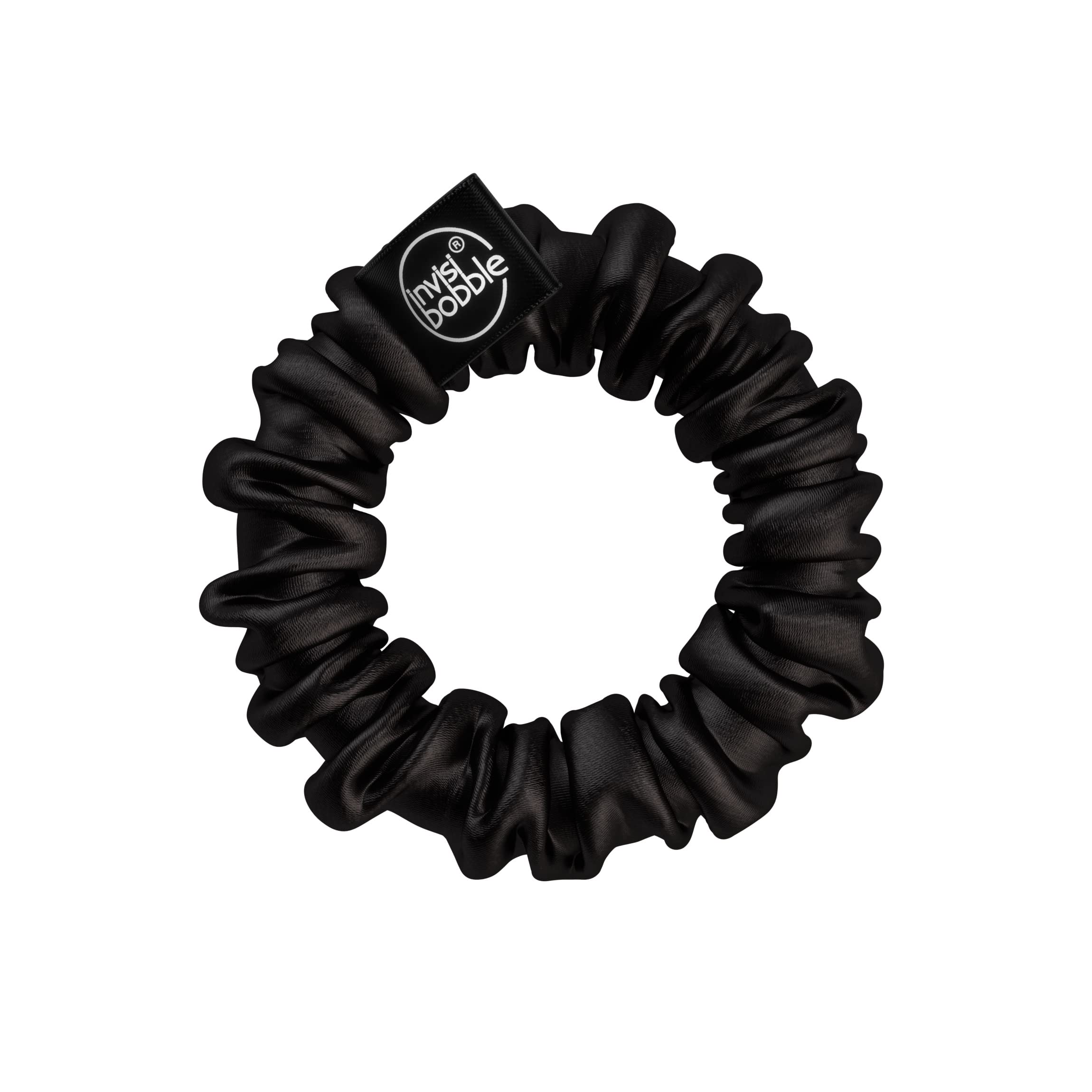 invisibobble satin texture close-up highlighting smooth finish and gentle grip