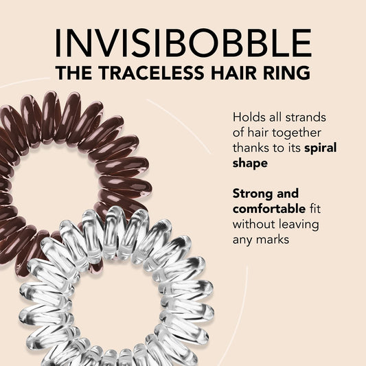 invisibobble close-up of spiral texture showing gentle grip and smooth finish