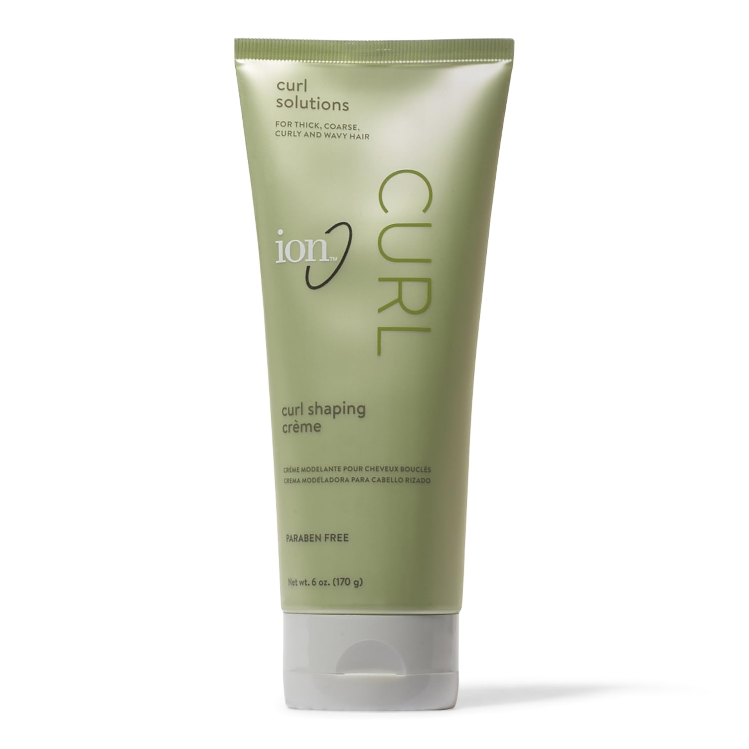 ion front packaging showing label and benefit of curl definition