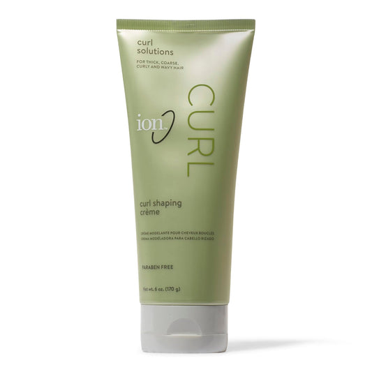 ion front packaging showing label and benefit of curl definition