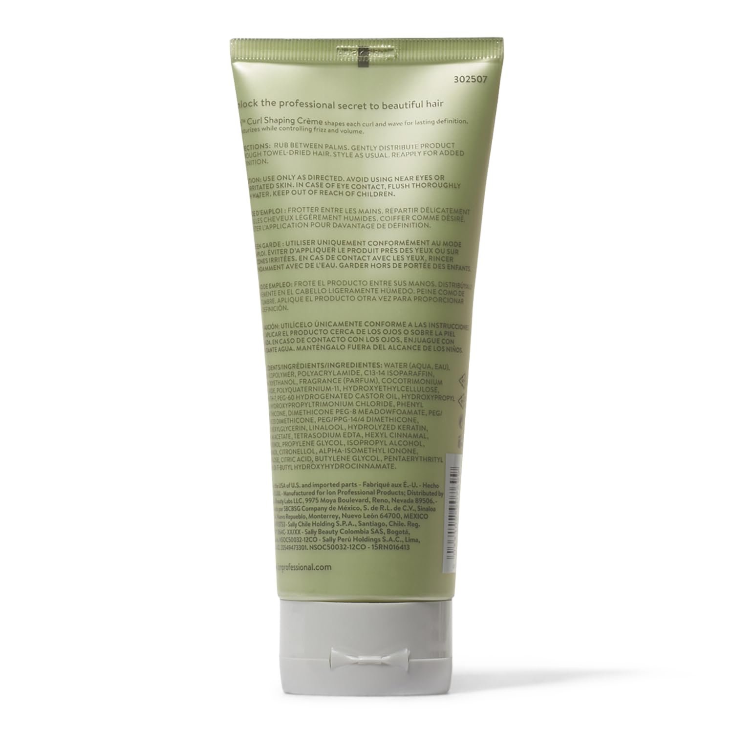 ion texture close-up of creamy formula for hydration and smoothness