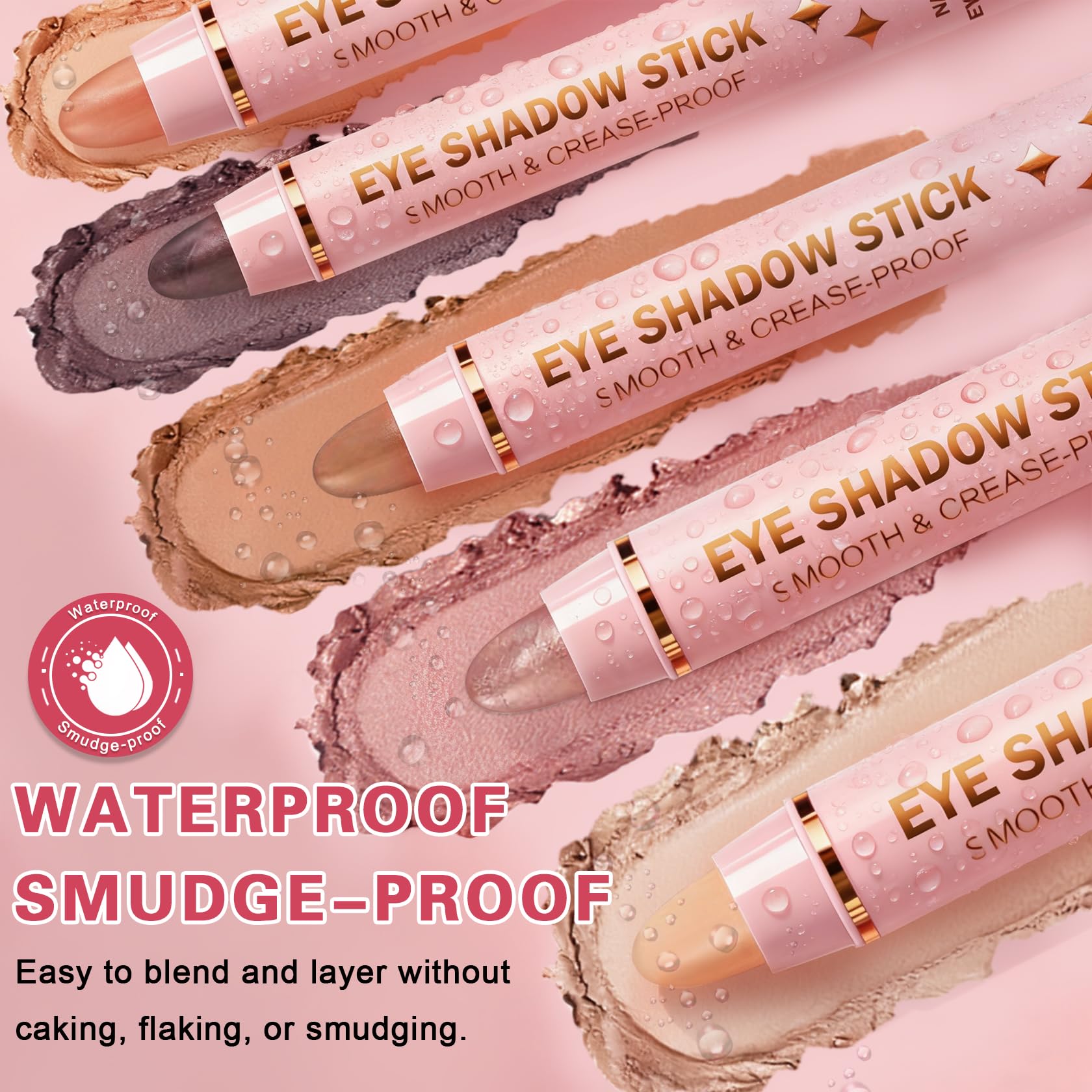 IONSGAKO applying stick with fingertip demonstrates easy, fast blending