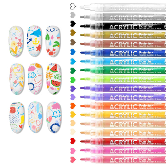 IONSGAKO front packaging showing 18-color pen set and kit benefit