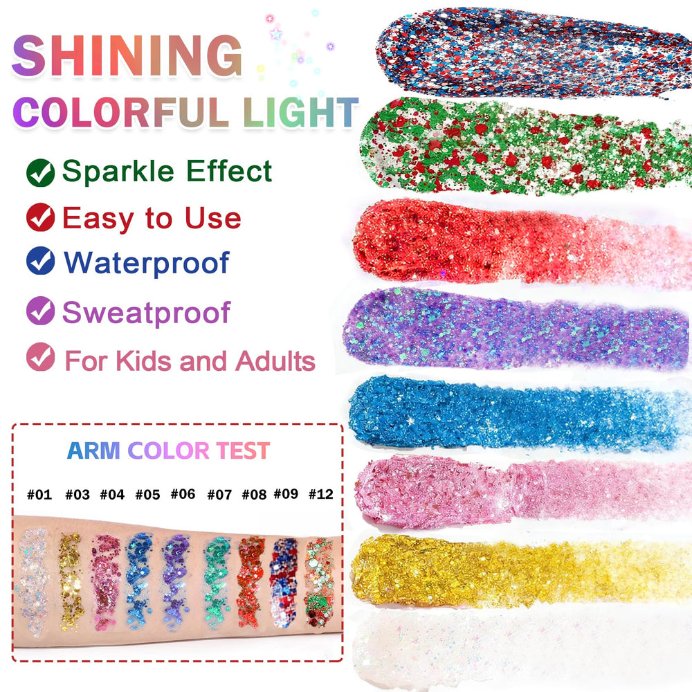 IONSGAKO festival scene showing full-body shimmer and eye-catching radiance