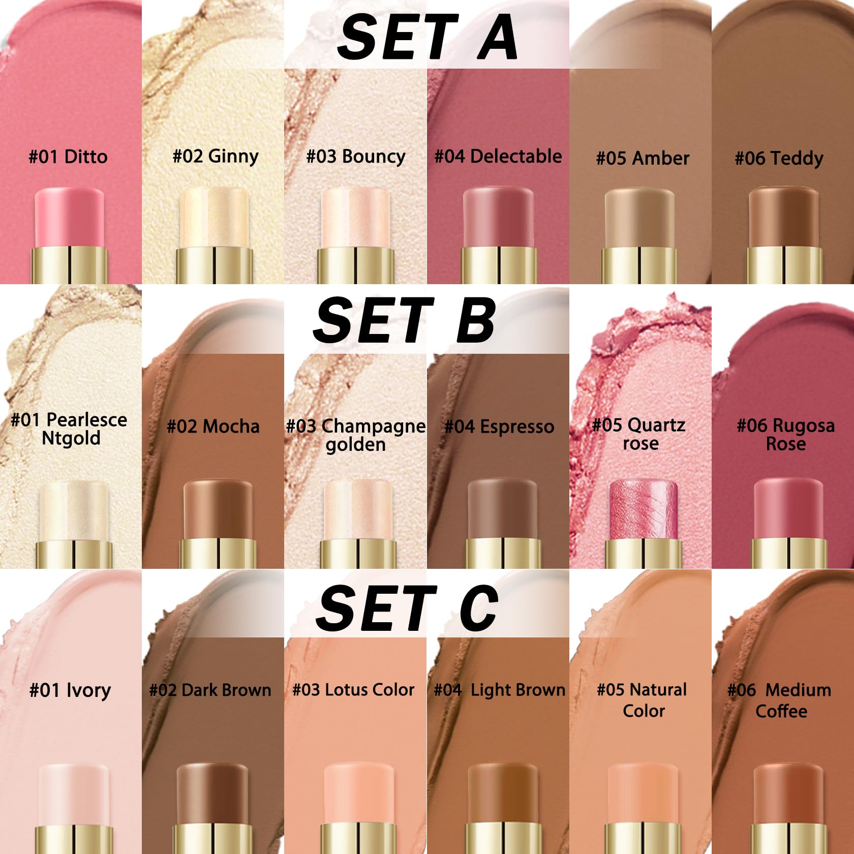 IONSGAKO lifestyle application woman applying stick for fast everyday makeup boost