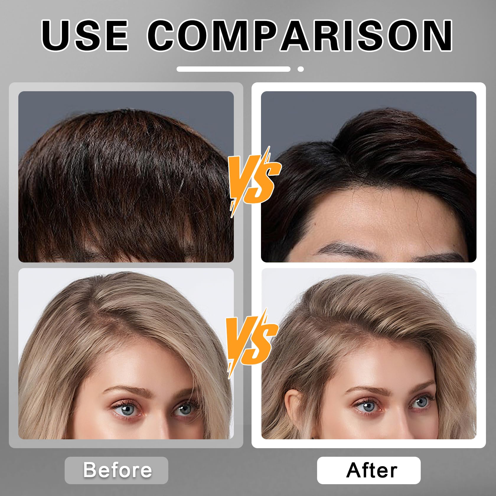 IONSGAKO root application on male style adding instant lift and grip