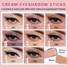 IONSGAKO cream stick tip close-up showing smooth texture for easy blending