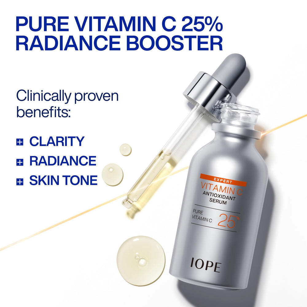 IOPE packaging detail with gas-release cap preserving potency