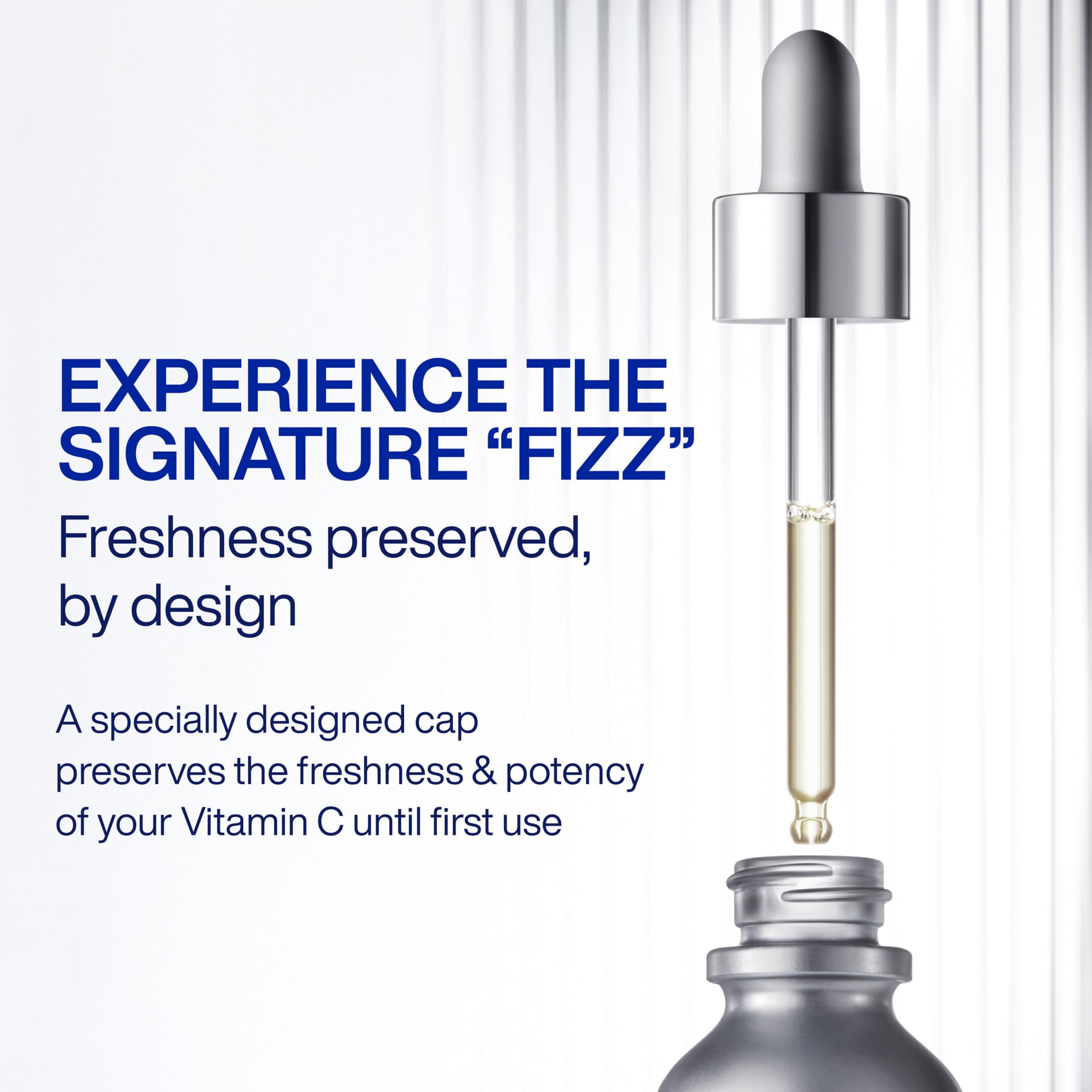 IOPE serum applied to skin demonstrating smoothing, brightening effect