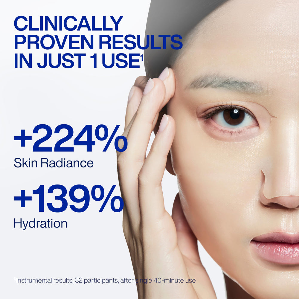 IOPE close-up of collagen hydrogel texture for boosted absorption
