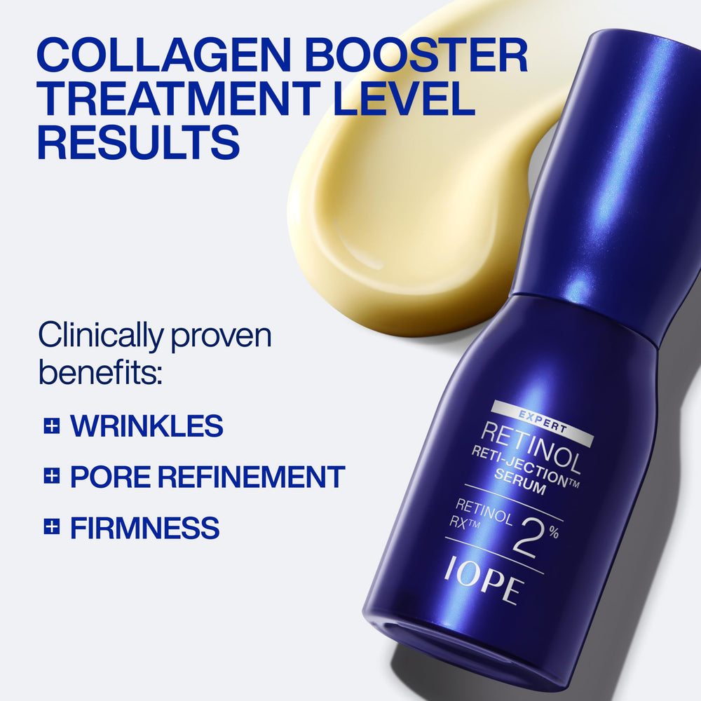 IOPE close-up of retinol-infused spicules highlighting enhanced delivery